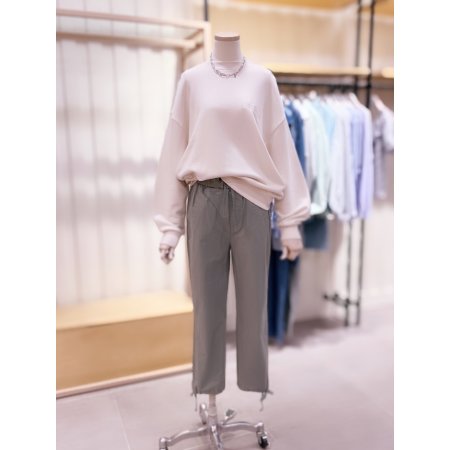 레터링 박시핏 피그먼트 맨투맨