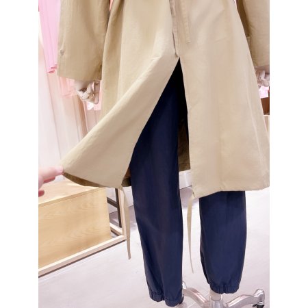 탈부착 베스트 트렌치 롱 점퍼