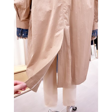 탈부착 후드 홑겹 싱글 점퍼