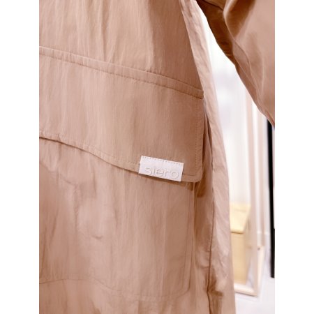 탈부착 후드 홑겹 싱글 점퍼