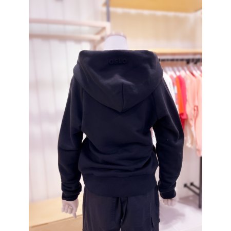 쭈리 기본 심플디테일 후드짚업