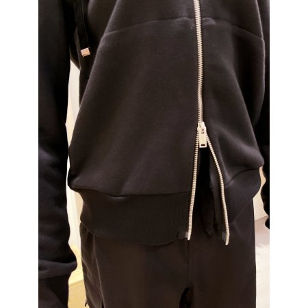 쭈리 기본 심플디테일 후드짚업