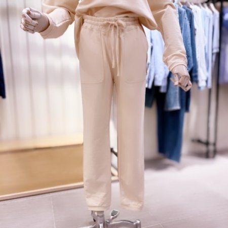 밴딩 아웃포켓 져지 팬츠