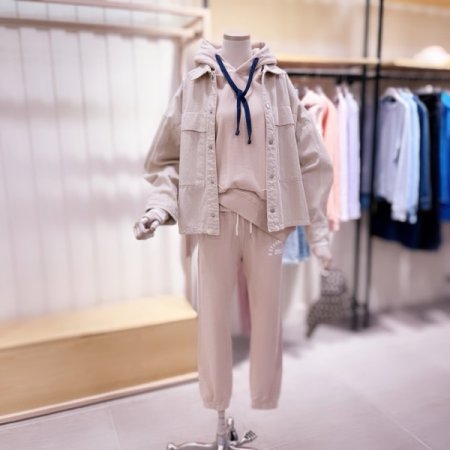 빈티지 디테일 데미지 다잉 자켓