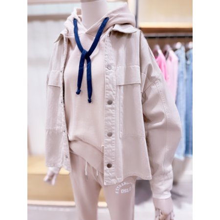 빈티지 디테일 데미지 다잉 자켓