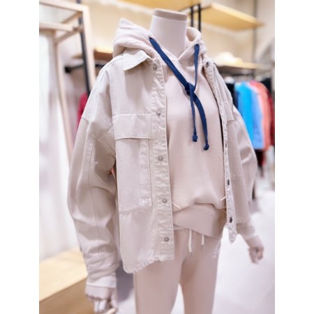 빈티지 디테일 데미지 다잉 자켓