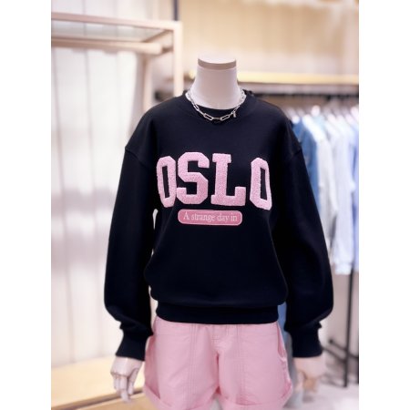 OSLO 부클 맨투맨 티셔츠