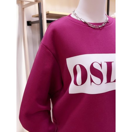 사각 OSLO 맨투맨 티셔츠