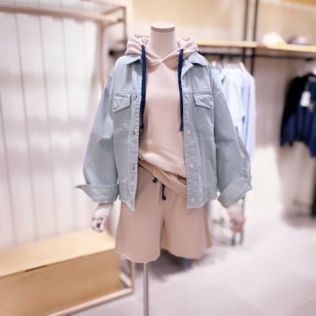 밑단데끼 포인트 다잉자켓