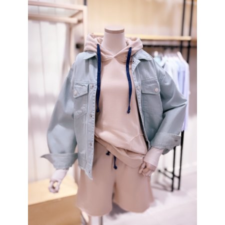 밑단데끼 포인트 다잉자켓