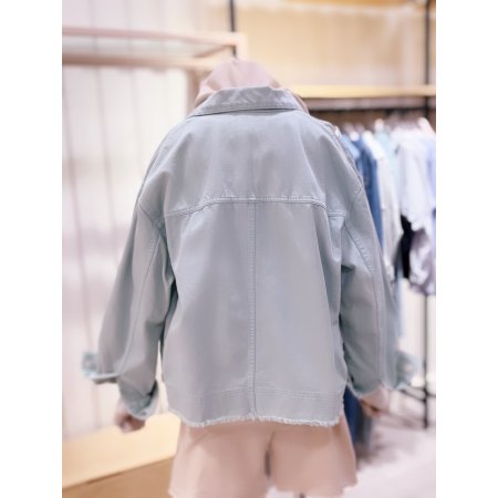 밑단데끼 포인트 다잉자켓