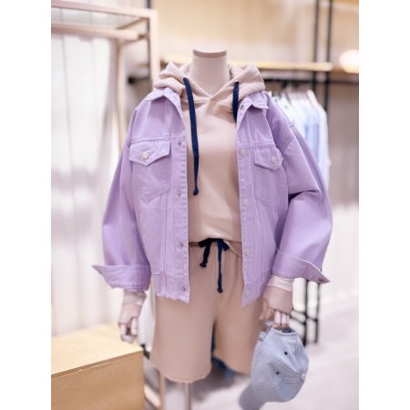 밑단데끼 포인트 다잉자켓