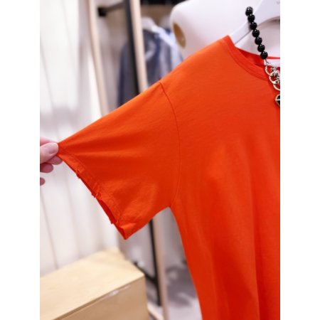 데미지 디테일 박시핏 반팔 티셔츠