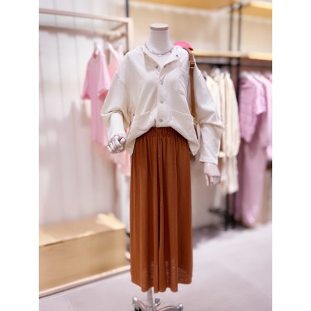 뒤사선 TUCK 디테일 라운드 자켓