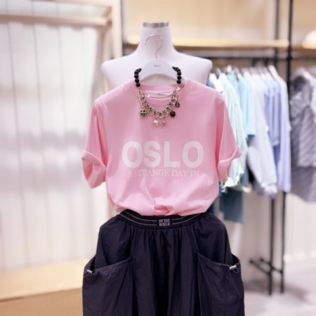 OSLO 후로피 반팔 티셔츠