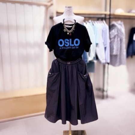 OSLO 후로피 반팔 티셔츠