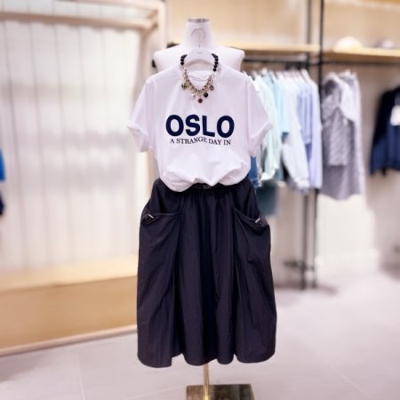 OSLO 후로피 반팔 티셔츠