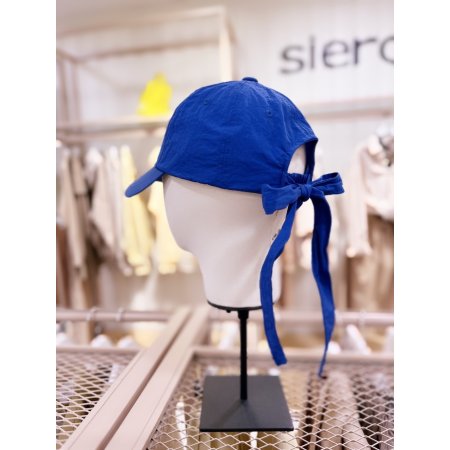 리본 디테일 포틀랜드 볼캡