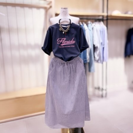 FLORIDA 후로피 프린트 티셔츠