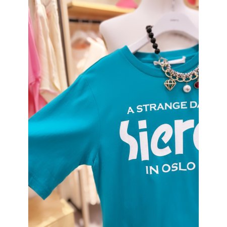 슬림핏소매턴업 반팔 티셔츠