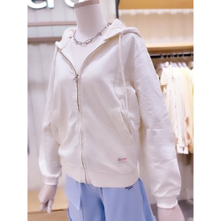 슬럽쮸리 데끼 포인트 후드집업