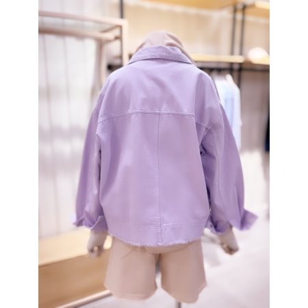 밑단데끼 포인트 워싱 다잉자켓