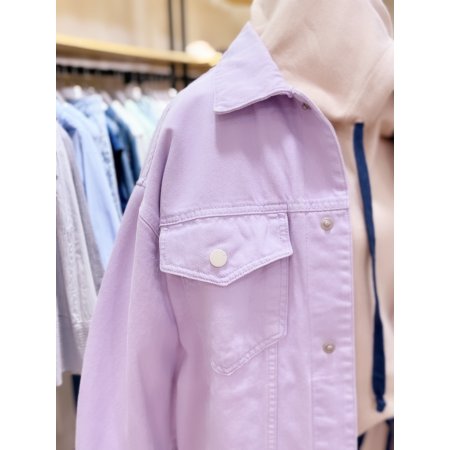 밑단데끼 포인트 워싱 다잉자켓