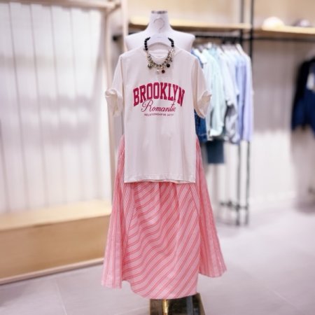 BROOKLYN 프린트 반팔 티셔츠