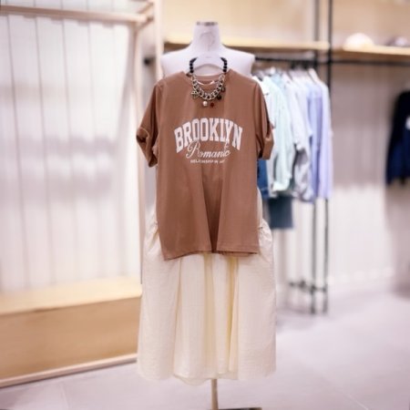 BROOKLYN 포인트 티셔츠