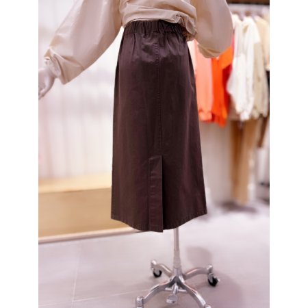 앞 뒤 중앙 절개 트임 스커트