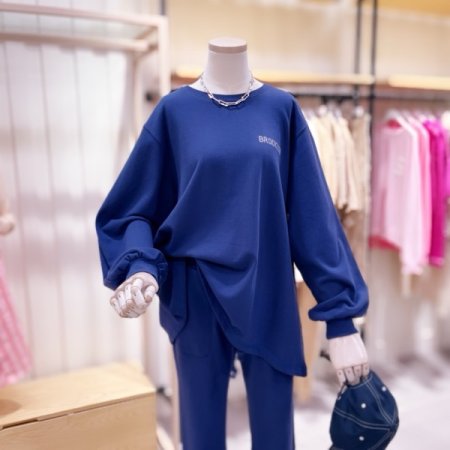 루즈핏 레터링 프린트 티셔츠