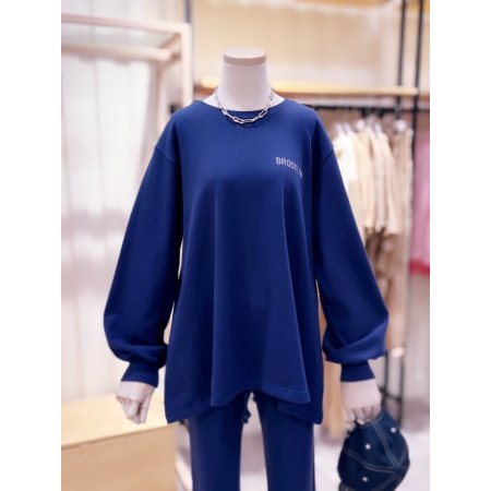 루즈핏 레터링 프린트 티셔츠