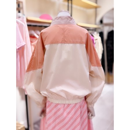 컬러 블럭 점퍼