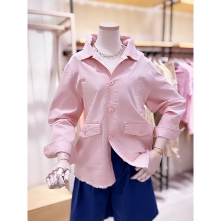 다잉워싱 아웃포켓 야상점퍼