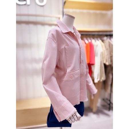 다잉워싱 아웃포켓 야상점퍼