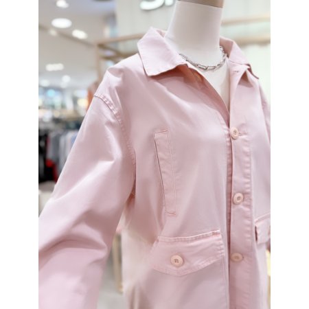 다잉워싱 아웃포켓 야상점퍼