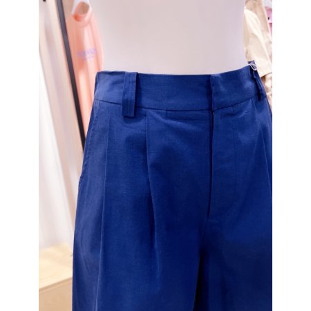 턱 디테일 5부 큐롯 반바지