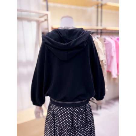 라글란 반집업 후드 티셔츠