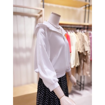 반집업 7부 후드 티셔츠