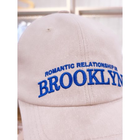 BROOKLYN 레터링자수포인트 볼캡