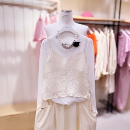 사틴소재 TOP 뷔스티에