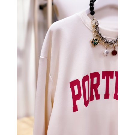 PORTLAND 루즈핏 맨투맨 티셔츠