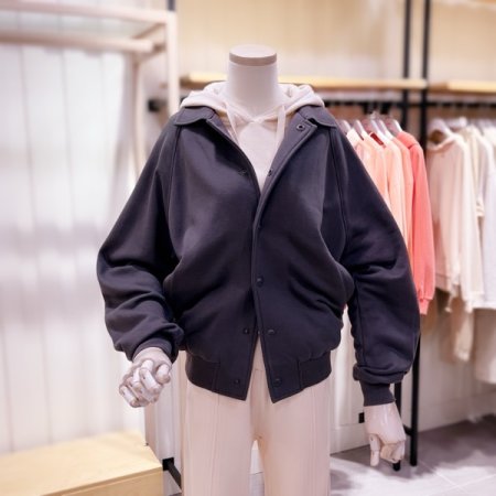 앞중심 볼록스냅 스탠카라 쮸리 블루종