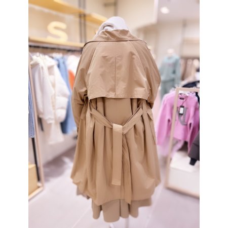 퀼팅내피 아웃포켓 트렌치코트