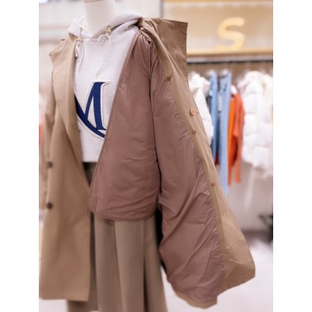 퀼팅내피 아웃포켓 트렌치코트