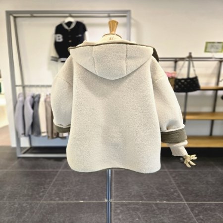 골덴뽀글이후드자켓