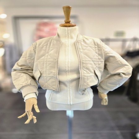 위즐퀼팅 레자자켓