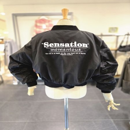 백레터링누빔점퍼