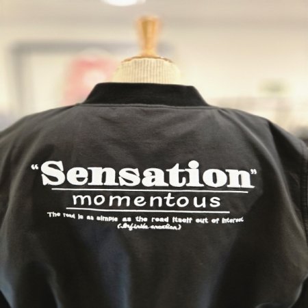 백레터링누빔점퍼