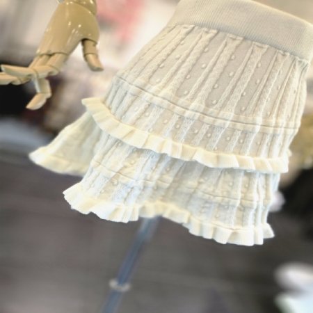 프릴콩미니스커트